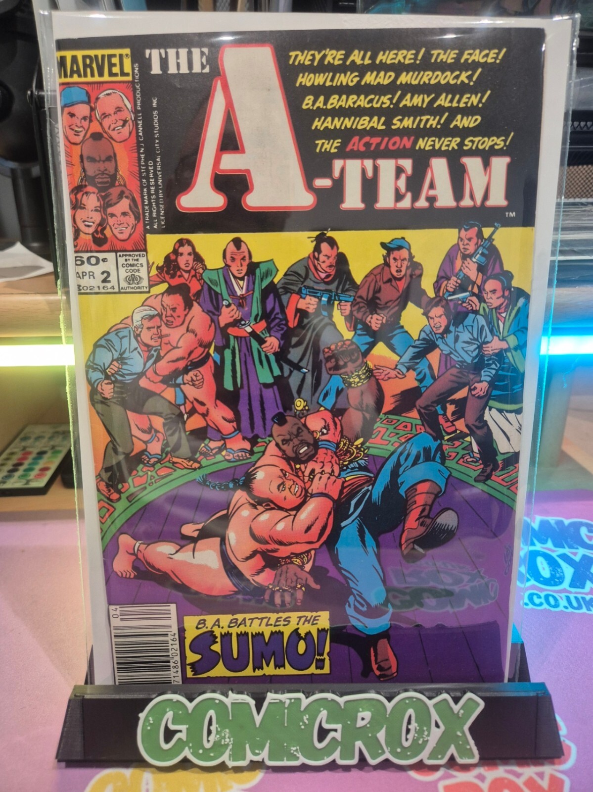 The A-Team Comics, Marvel, 1984, Complete Set #1-3, High Grades