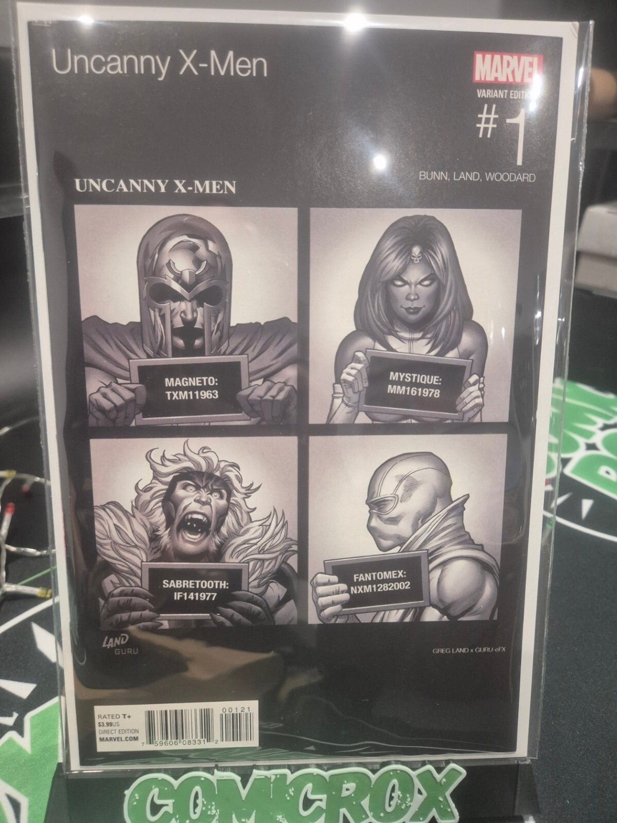 Uncanny X-Men #1, Marvel Hip-Hop Homage Variant, NM