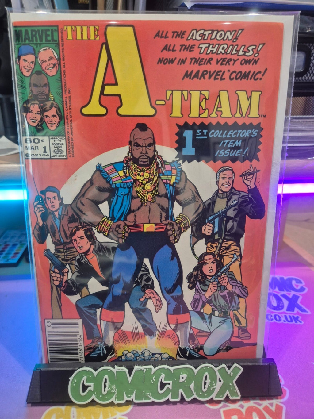 The A-Team Comics, Marvel, 1984, Complete Set #1-3, High Grades