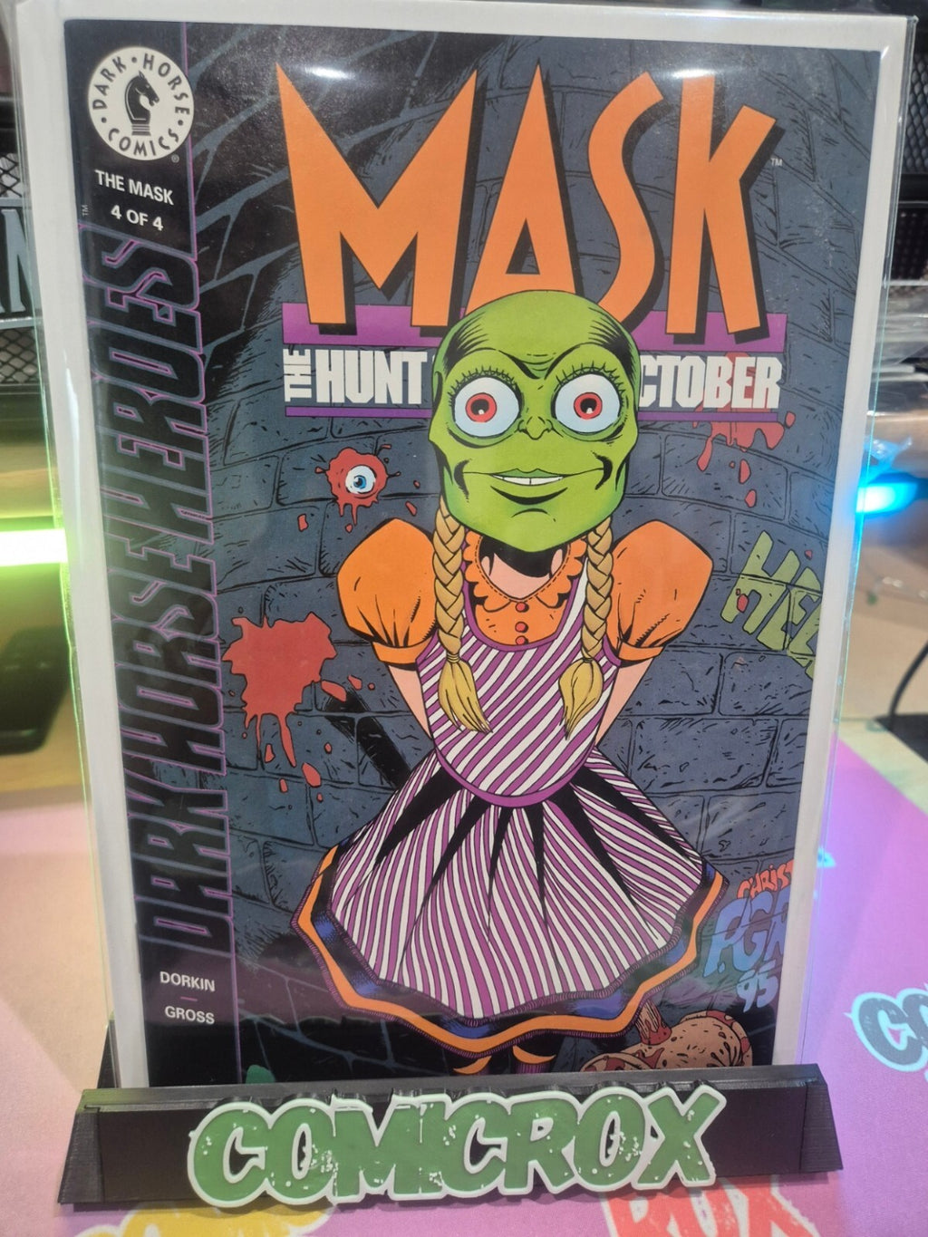 The Mask: The Hunt For Green October #4, 1995, NM/M 9.8