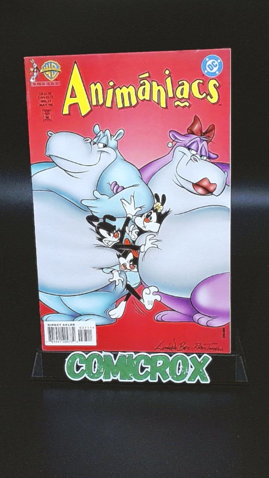 Animaniacs #37, 1998, Low Print Run, Warner Bros/DC, VF+