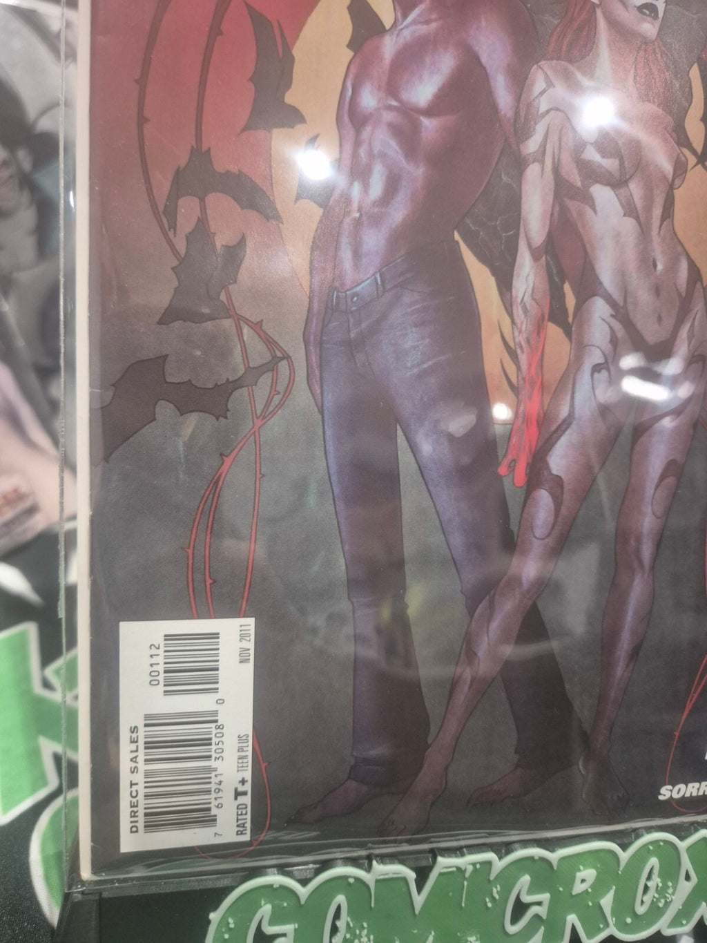 I, Vampire #1, 2011, Scarce Red Second Print, New 52, NM 9.4
