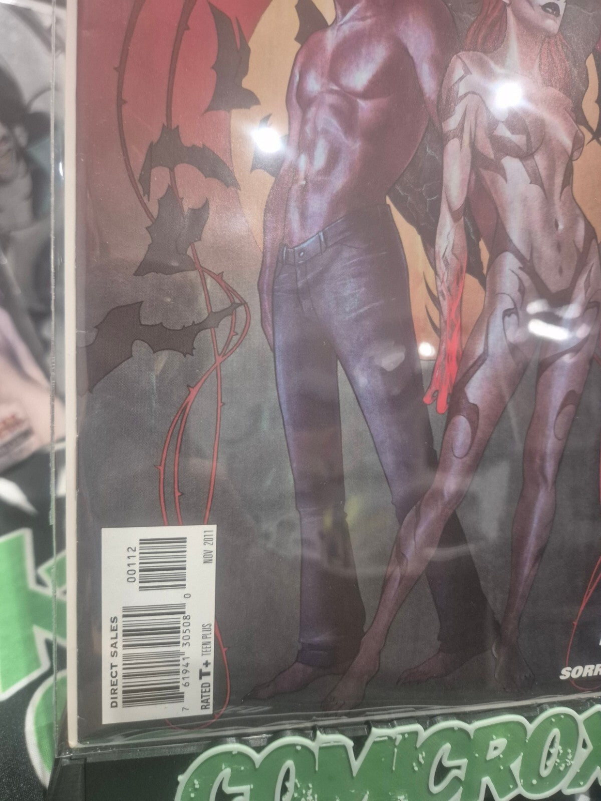 I, Vampire #1, 2011, Scarce Red Second Print, New 52, NM 9.4
