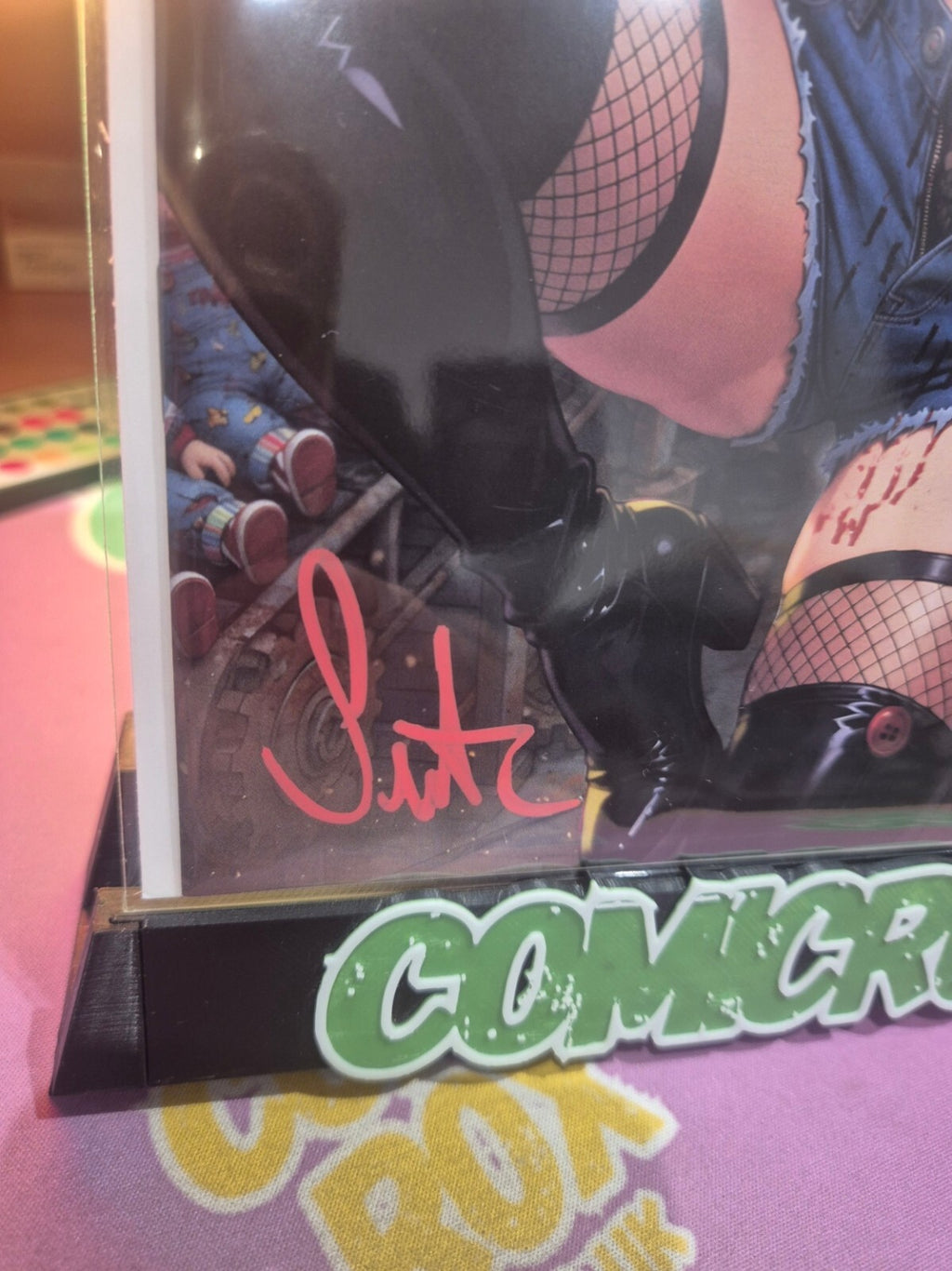 Chucky Harley #1, Obsidian Surtur, Double Signed by the Surturs with COA, NM+