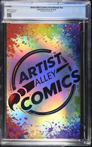Harley Monroe: Artist Alley Sketchbook #nn, CGC 9.4, Harley Monroe FOIL