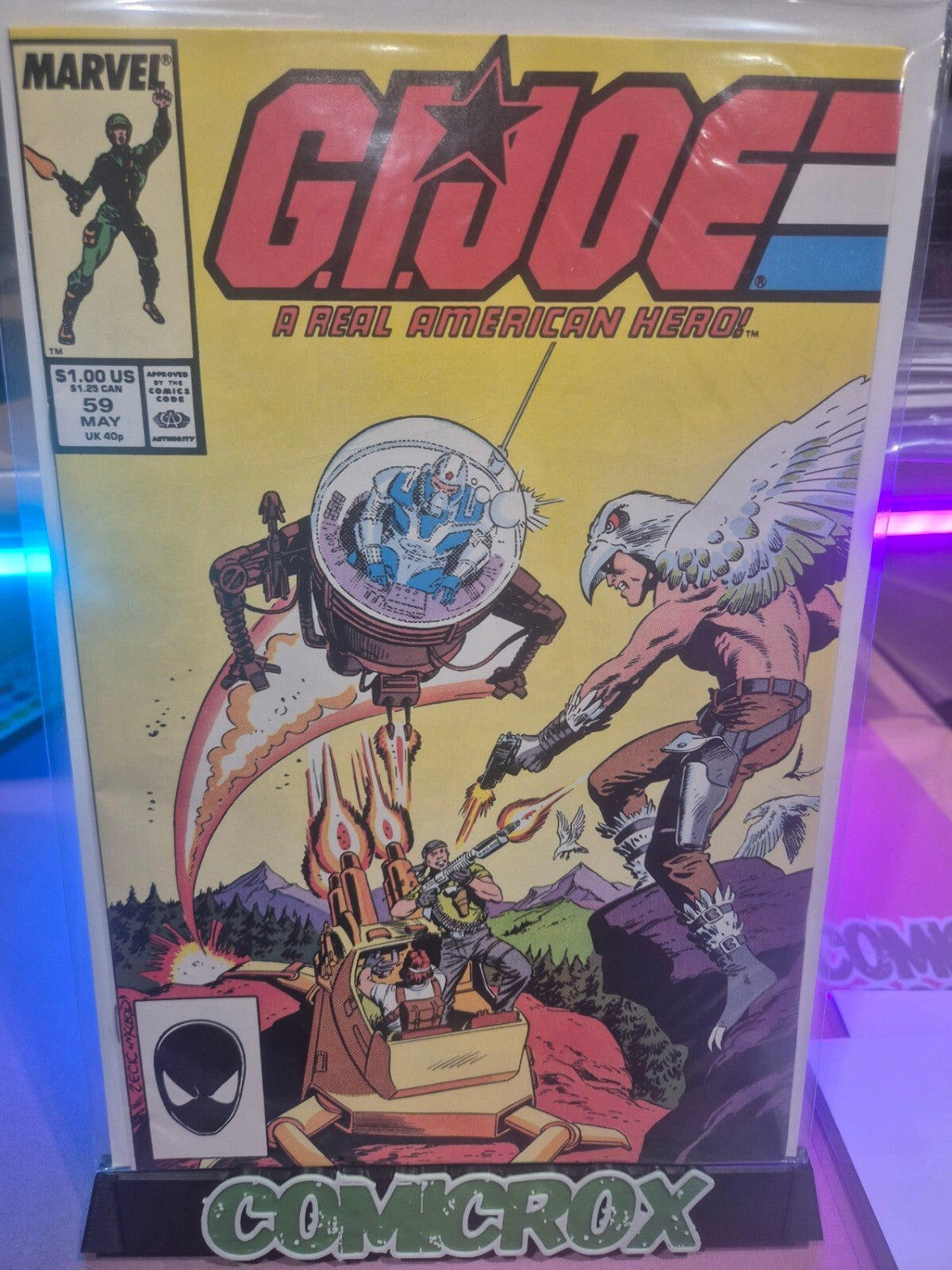G.I. Joe Set, 1987, #56/57/58/59, All High Grade, Key Issues