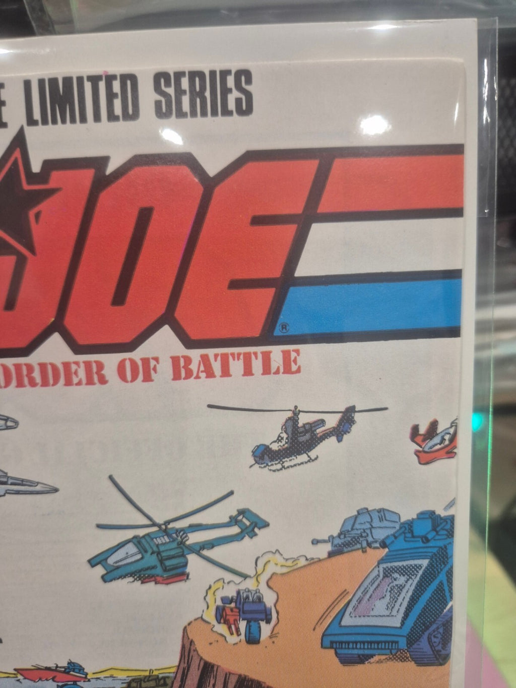 G.I. Joe: Order of Battle #4, 1987, Marvel, High Grade VF/NM