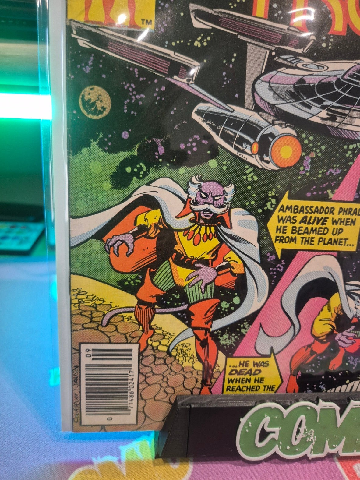 Star Trek #6, 1980, Rare Newsstand, V High Grade NM-