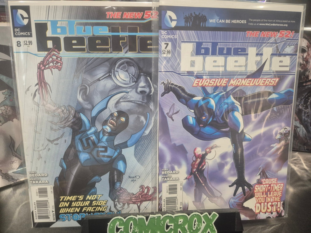 Blue Beetle New 52, Complete Run Issues 1 to 12, DC, Tyler Kirkham, NM