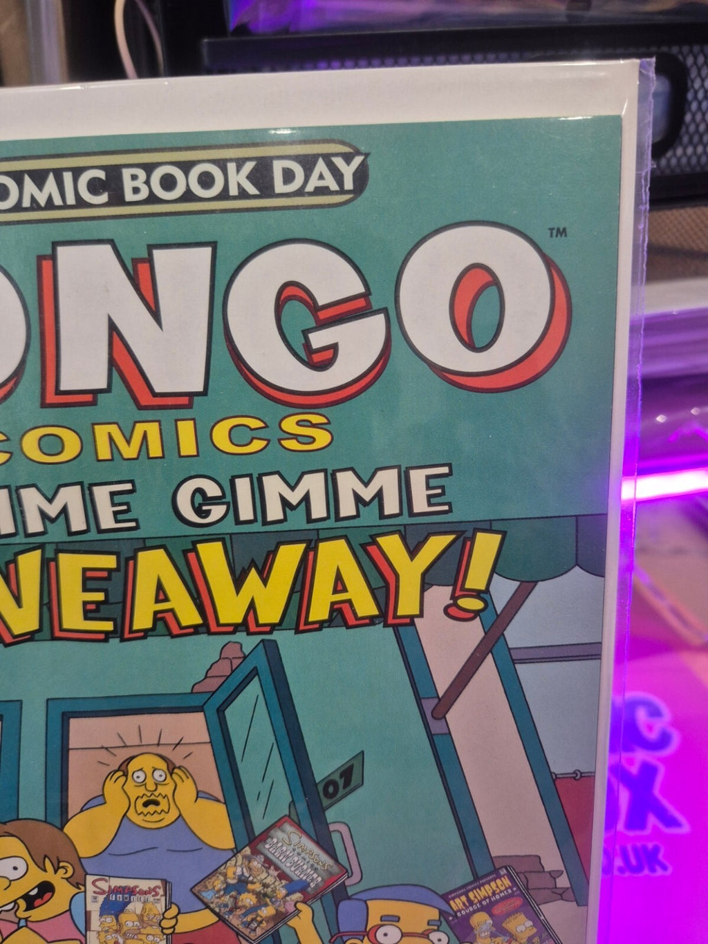 Bongo Comics, Simpsons Gimme Gimme Giveaway, 2005, NM