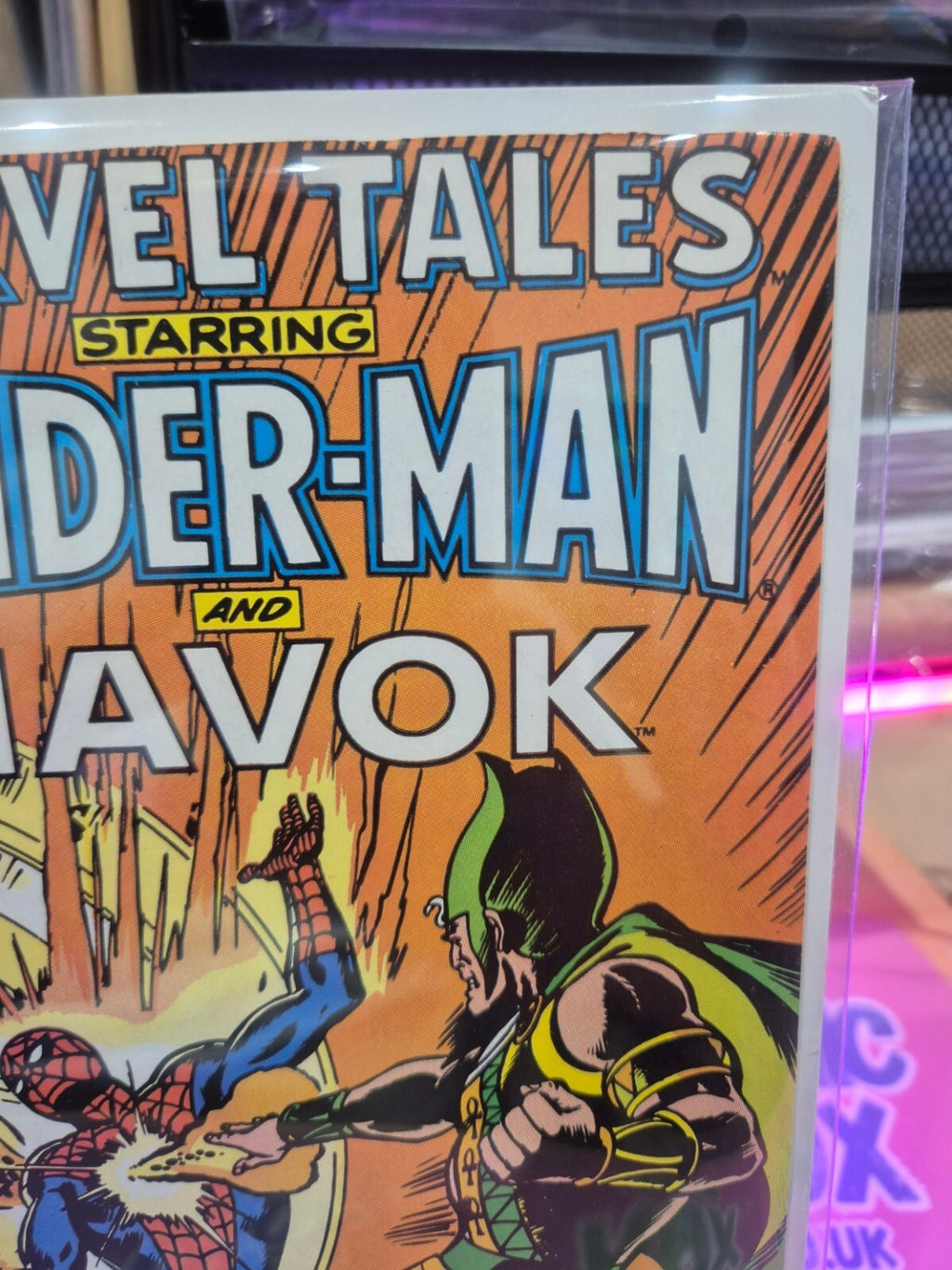 Marvel Tales #205, 1987, Rare Blue Mark Jewellers, Newsstand Edition NM