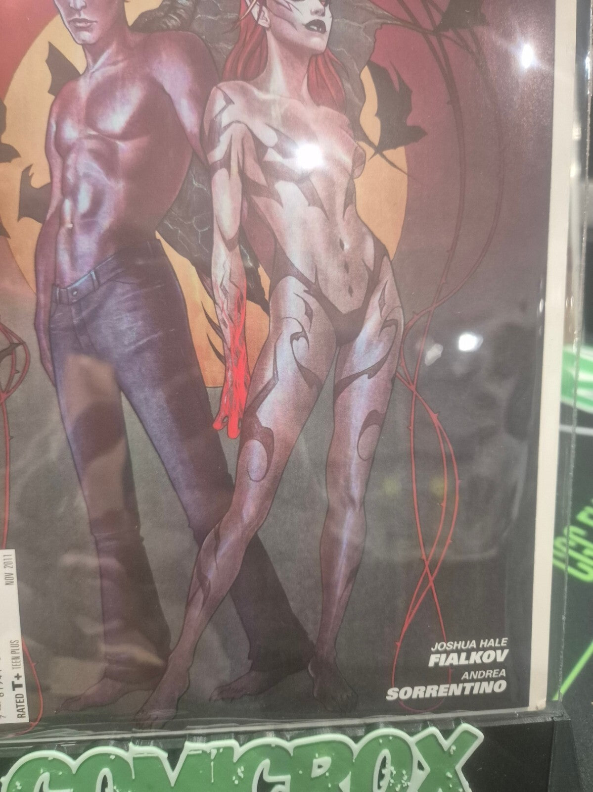 I, Vampire #1, 2011, Scarce Red Second Print, New 52, NM 9.4