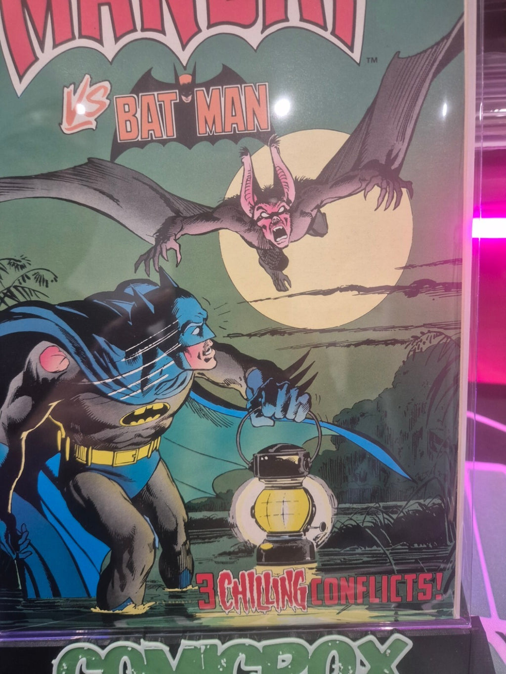 Manbat V Batman #1, 1984, Rare, Neal Adams, High Grade VF+ (or higher)
