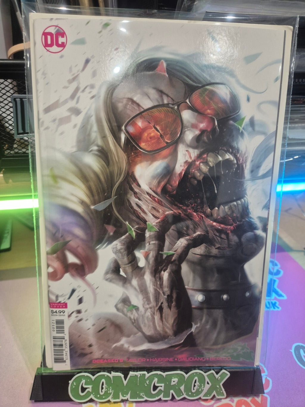 Dceased #5, 2019, Mattina Variant, Zombie Harley Quinn, NM+