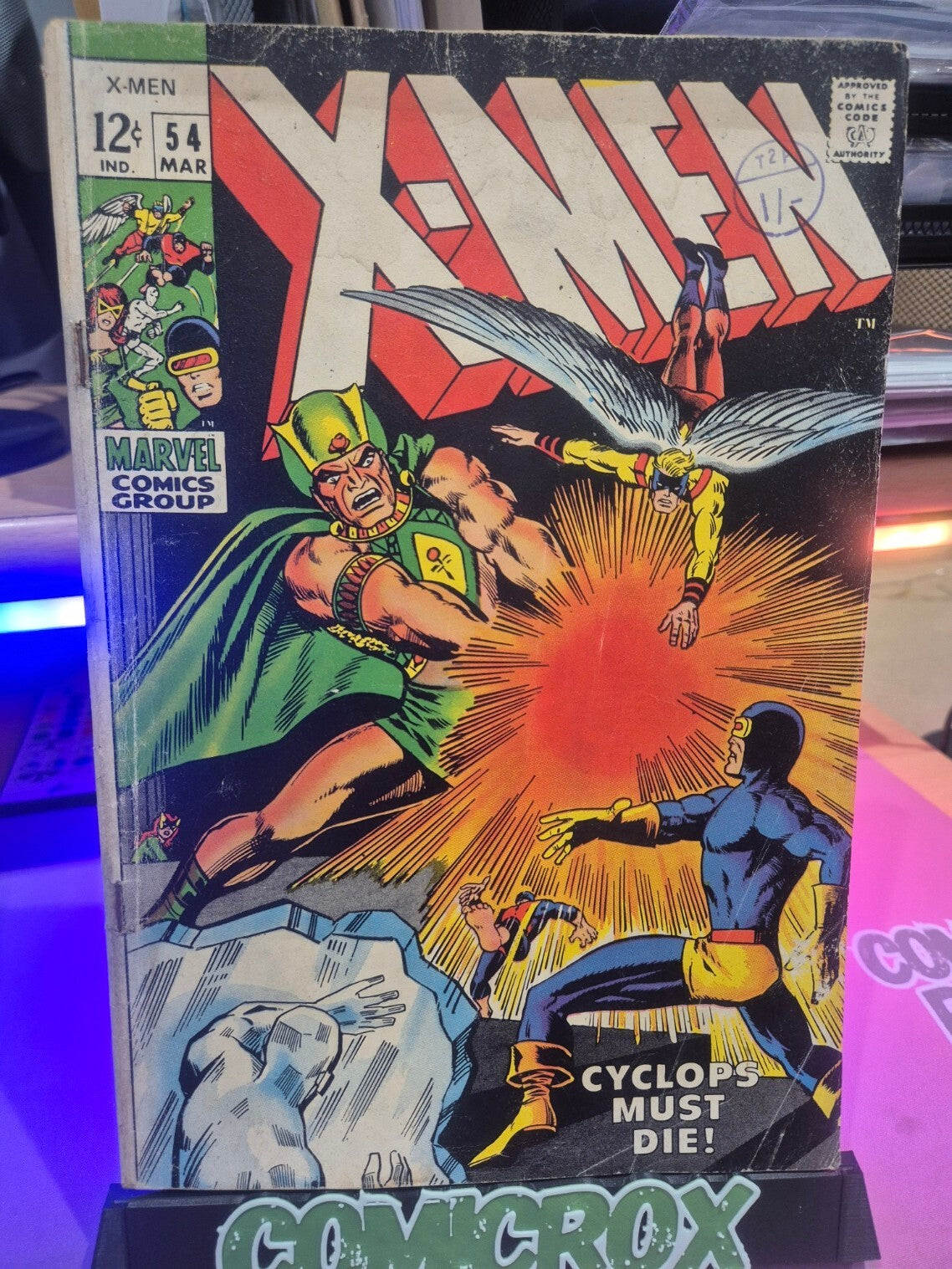 X-Men #54, 1969, Origin & 1st App Alex Summers (Havok), G/VG 3.5