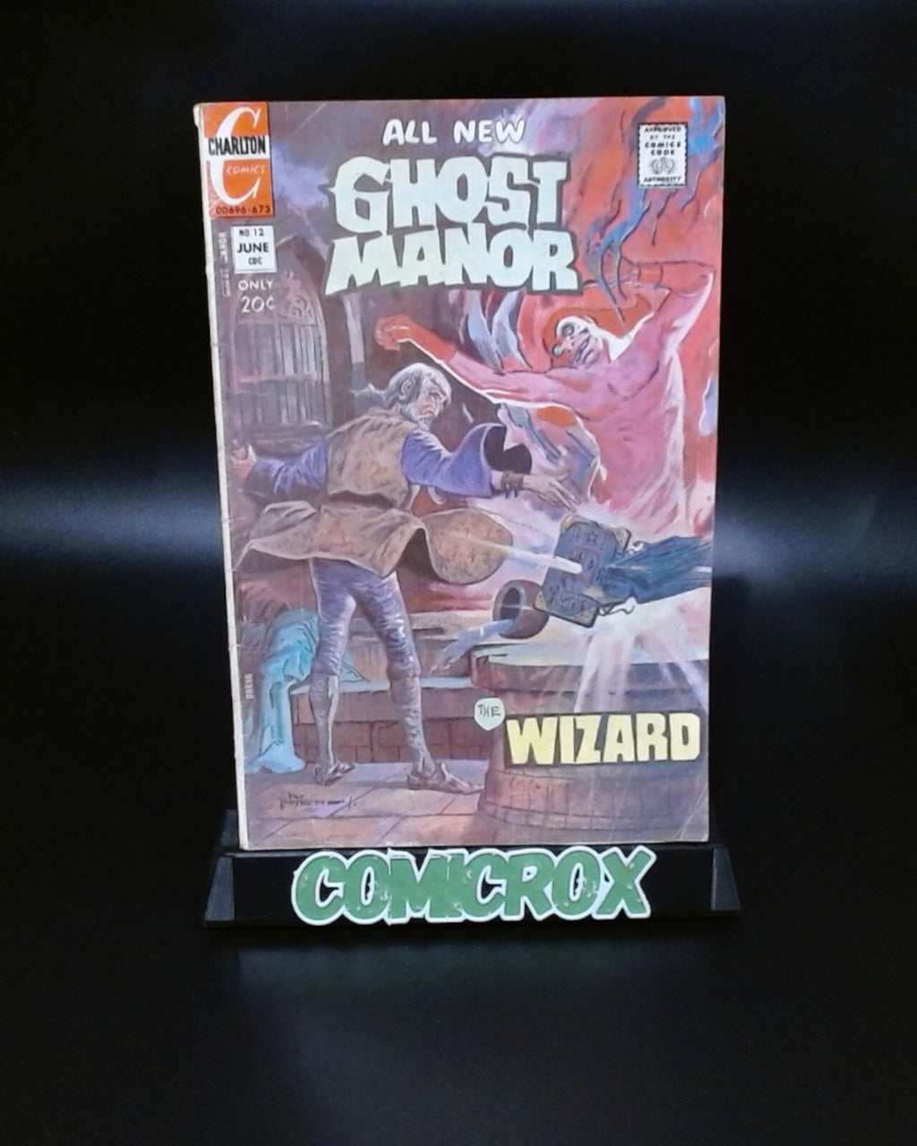 Ghost Manor #12, 1973, Charlton Comics, Very Nice Condition FN/FN+ 6.0+