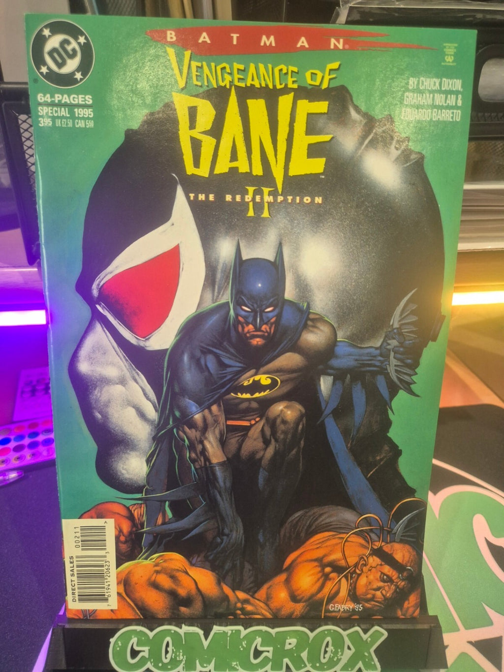 Batman Vengeance of Bane #2, Redemption, 1995, High Grade NM