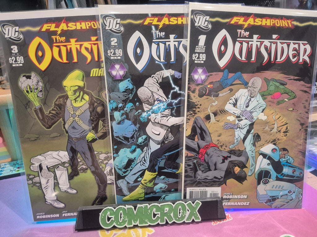 The Outsider Complete Set #1-3 (3 Books), DC Flashpoint, 2011, All NM