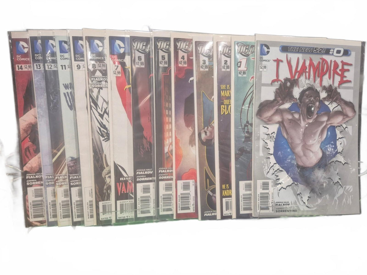 I, Vampire Complete Set #0-14 (15x books), DC New 52, All NM