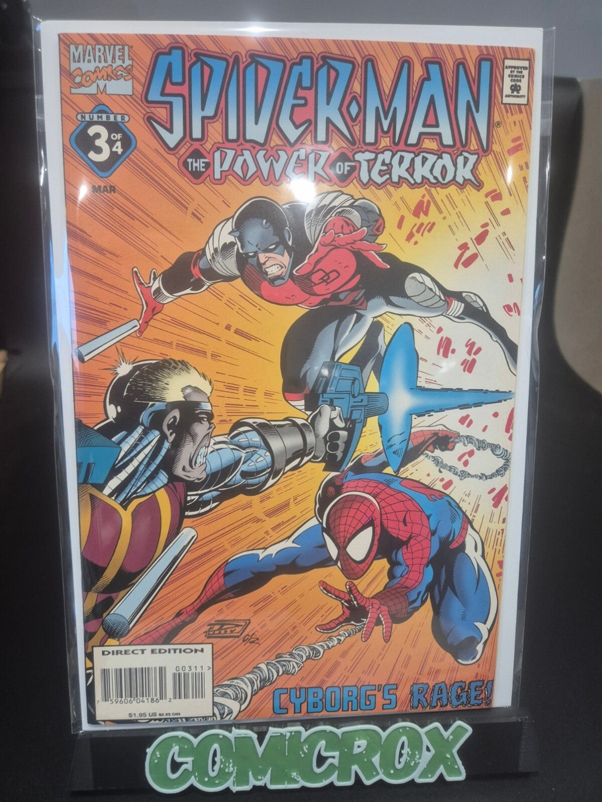 Spider-Man, Power of Terror Complete Set #1-4, 1995, High Grade
