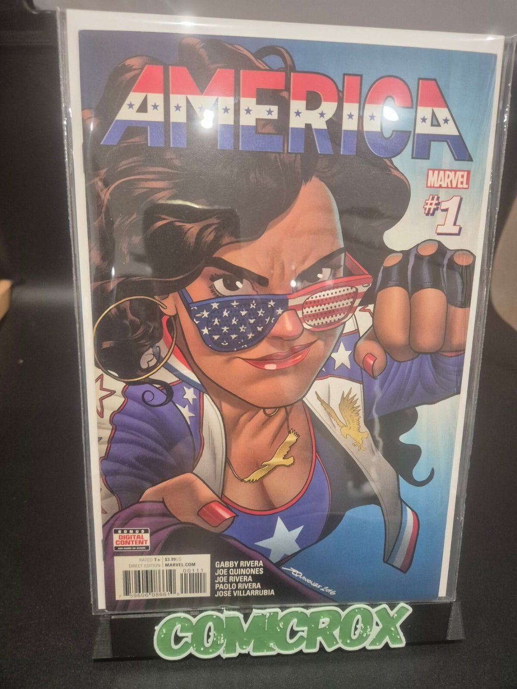 America #1 & #2, 2016, 1st America Chevez, 1st Prints, Marvel, NM+