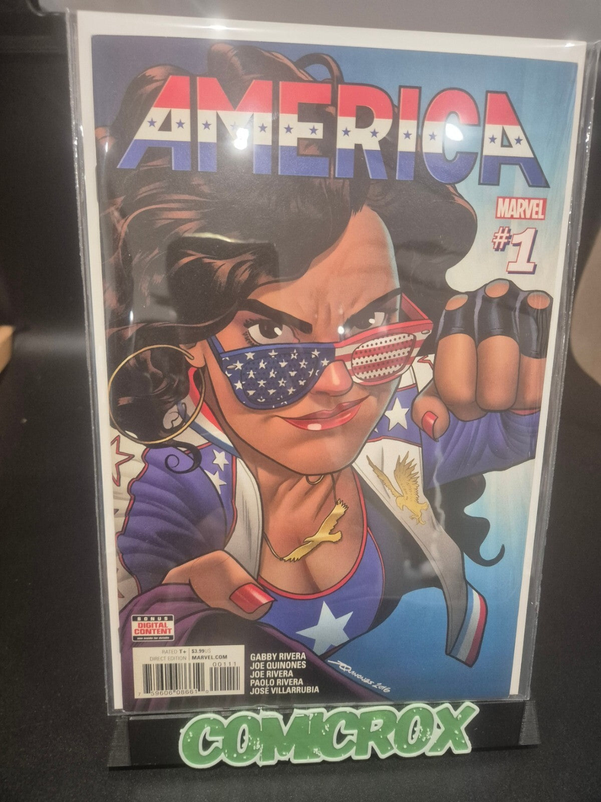 America #1 & #2, 2016, 1st America Chevez, 1st Prints, Marvel, NM+