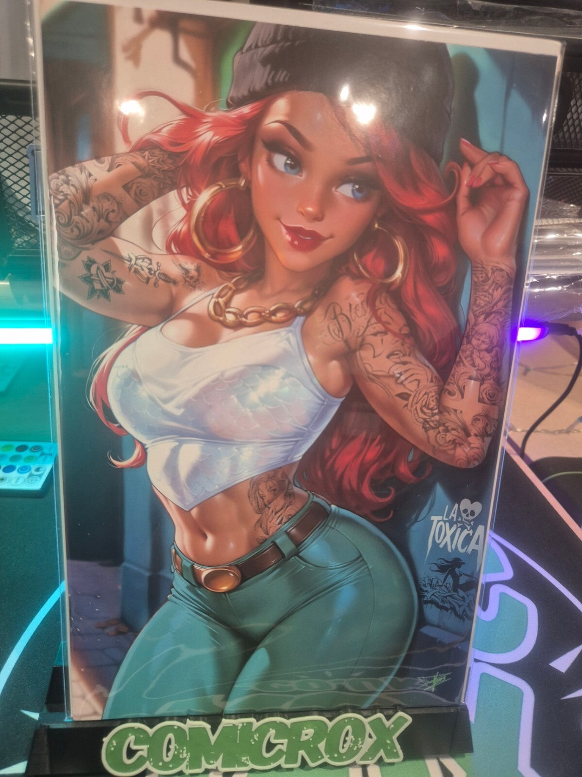 Artists Alley, Ariel 'The Little Mermaid' La Toxica Nice Variant, NM+