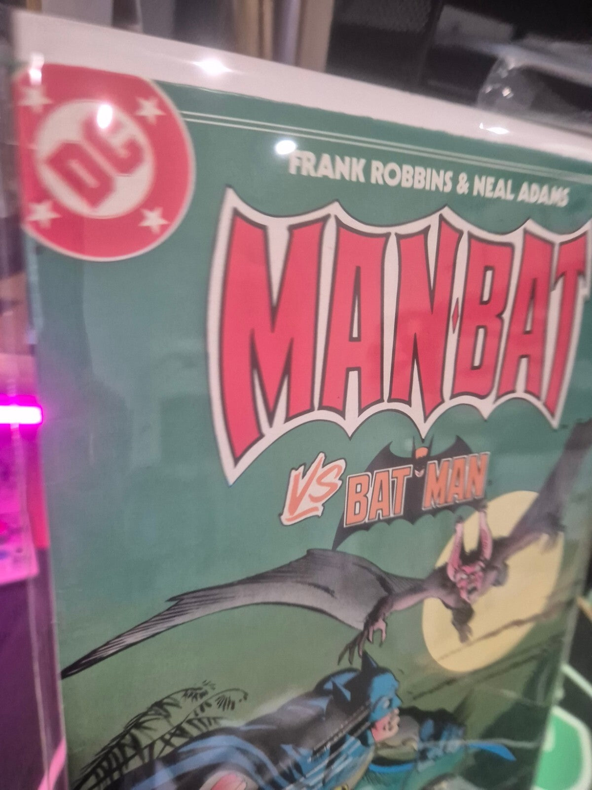 Manbat V Batman #1, 1984, Rare, Neal Adams, High Grade VF+ (or higher)