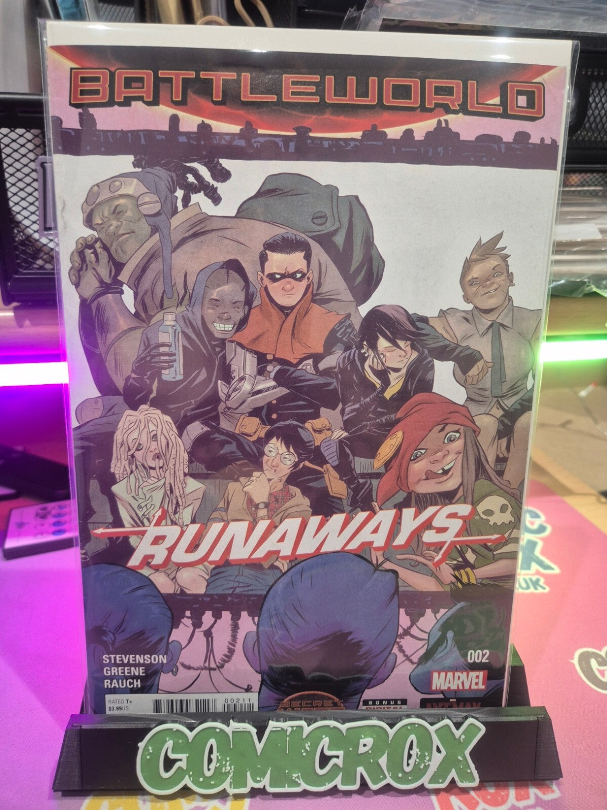 Battleworld Runaways #2 #3 #4 (3 Books), Secret Wars, 2015, NM