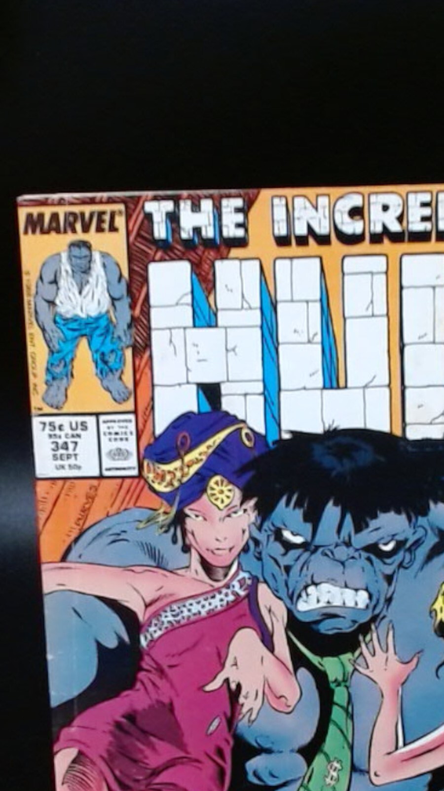 Incredible Hulk #347, 1988, 1st app. Joe Fixit (Grey Hulk), FN+