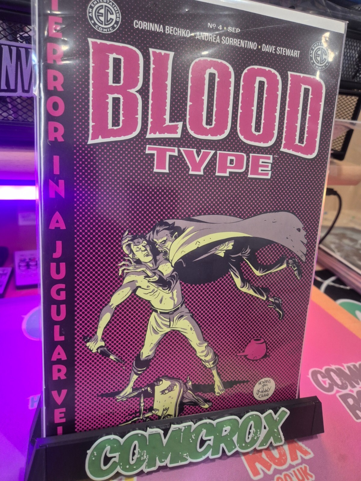 Blood Type #4, 2025, Albert Monteys 1:10 Incentive Variant, NM
