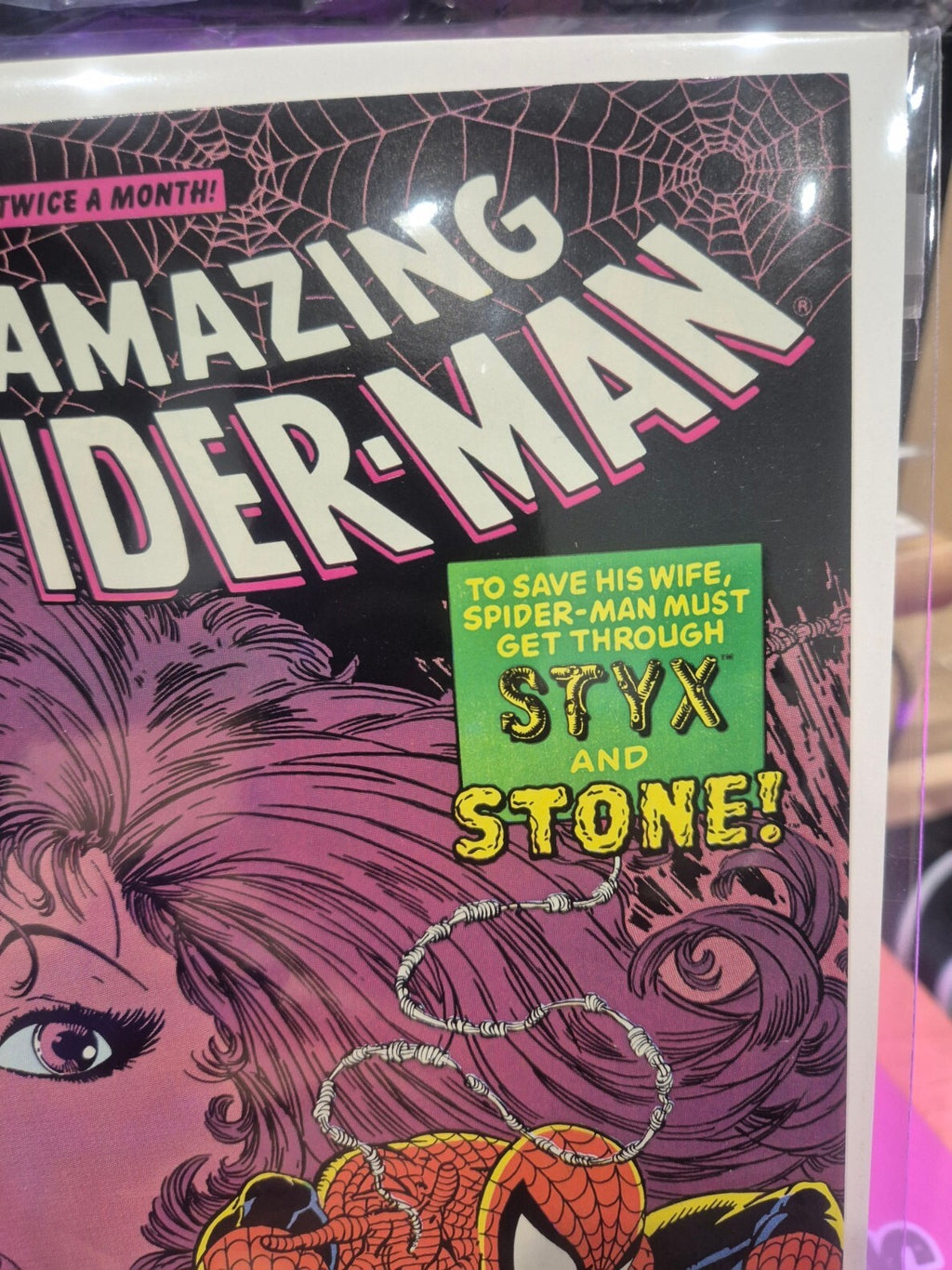 Amazing Spider-Man #309, 1988, 1st Team App Styx & Stone, NM