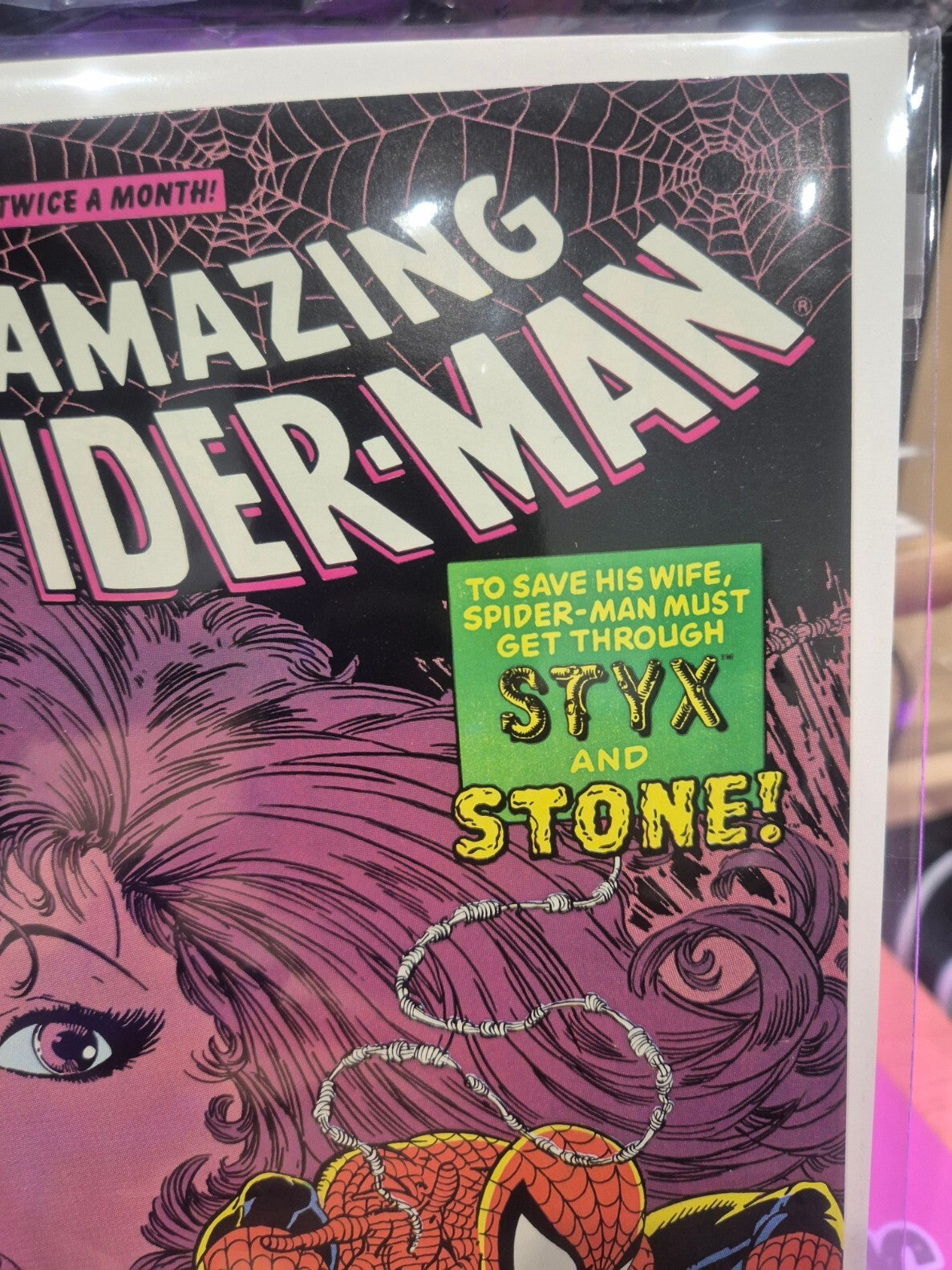 Amazing Spider-Man #309, 1988, 1st Team App Styx & Stone, NM