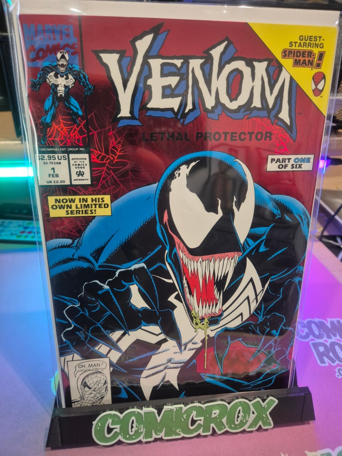 Venom: Lethal Protector #1, 1st solo series of Venom, NM/M 9.8