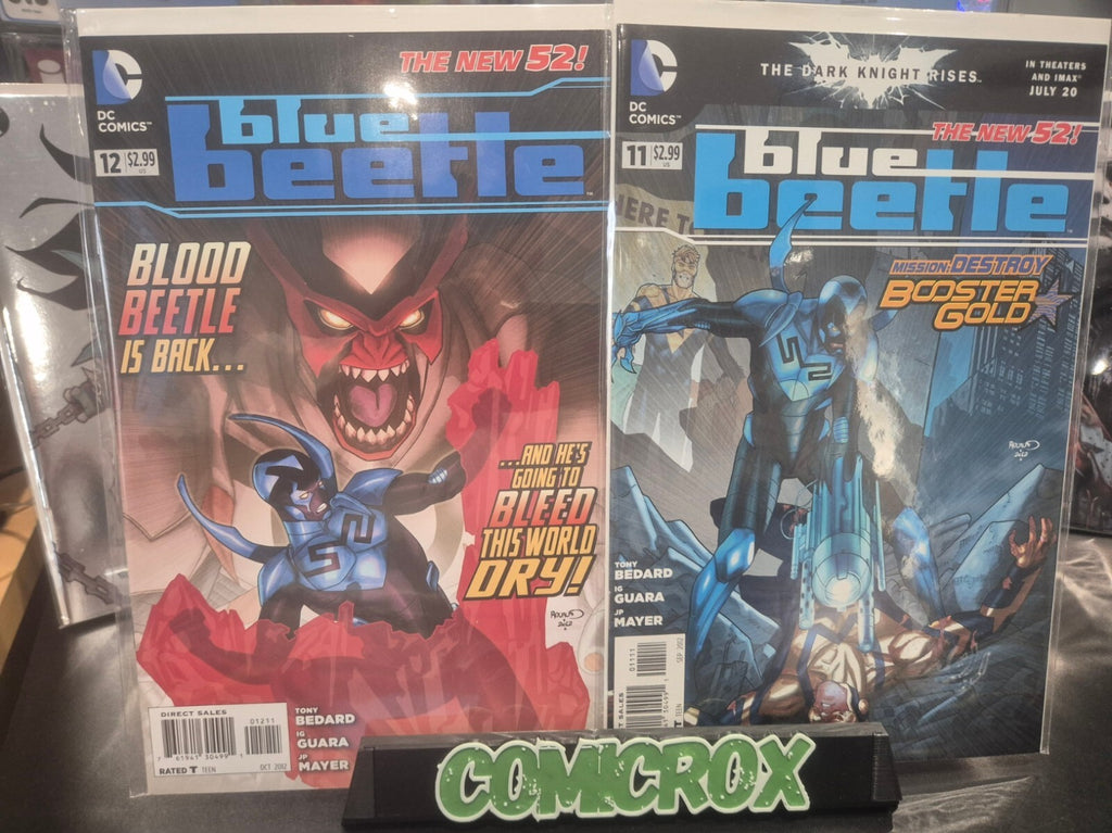 Blue Beetle New 52, Complete Run Issues 1 to 12, DC, Tyler Kirkham, NM