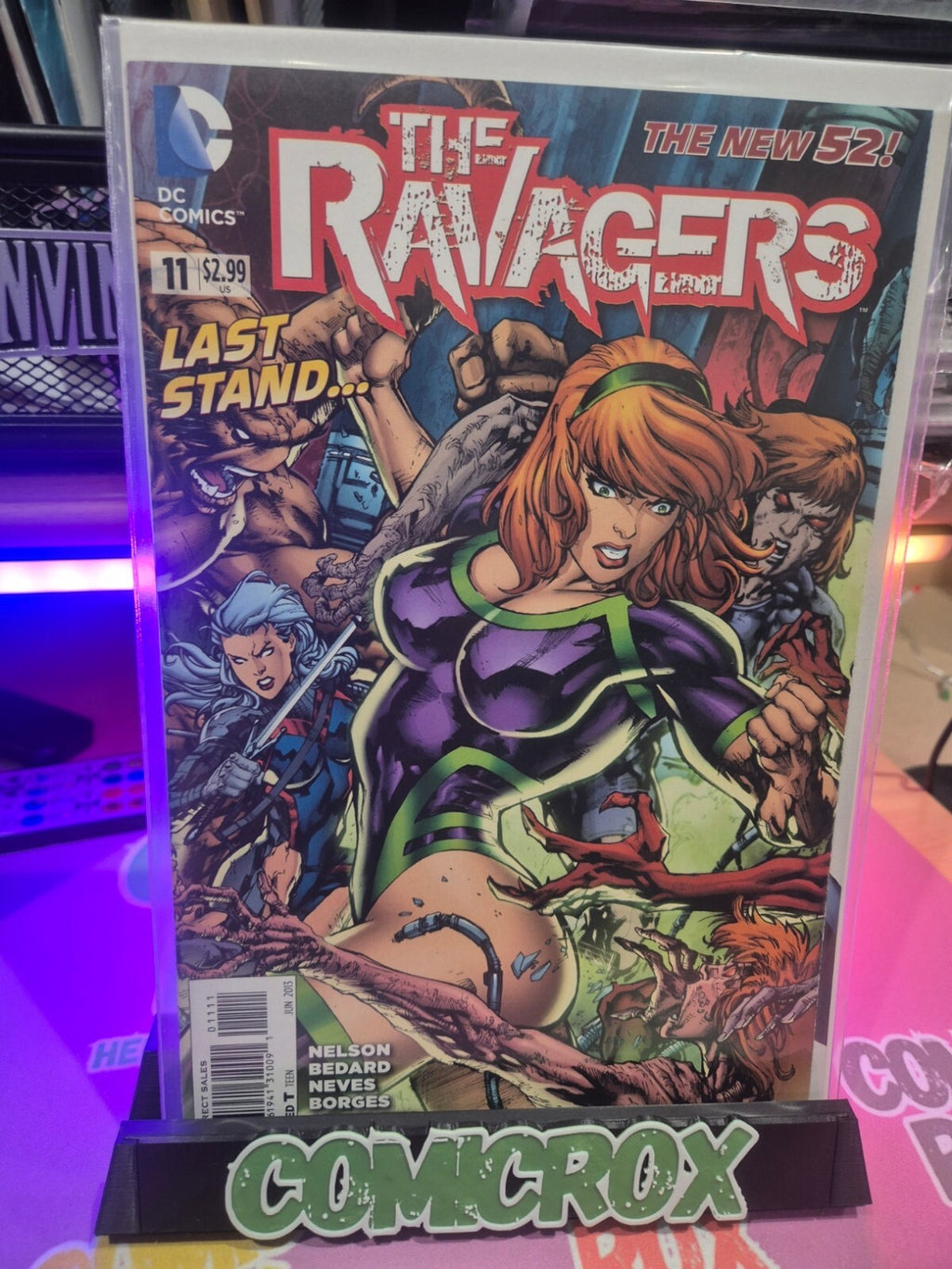 The Ravagers, New 52, #10 #11 #12 (3 comics) All NM, 2012
