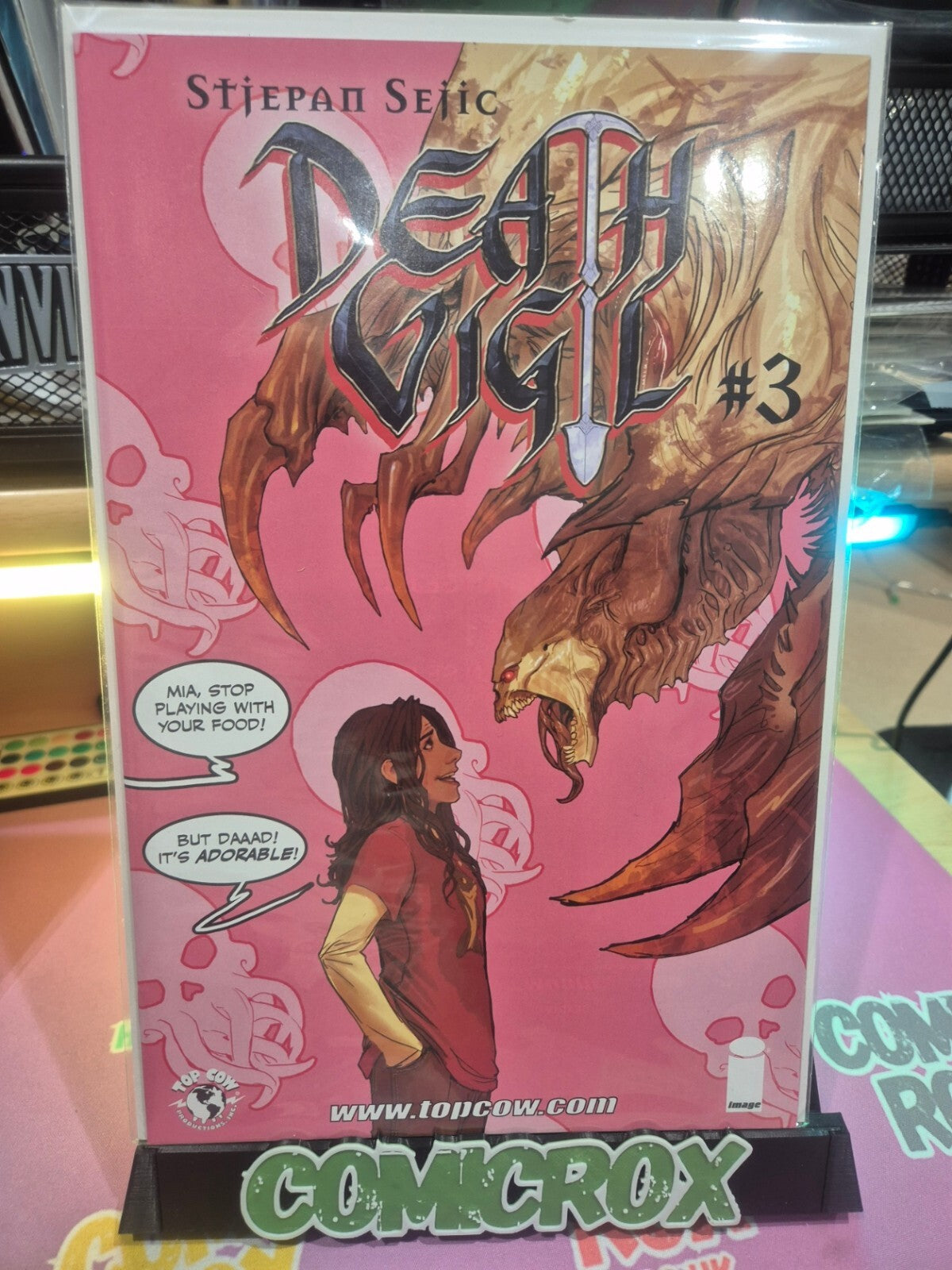 Death Vigil Complete Set #1-8, Stjepan Sejic, Rare, High Grade All NM+