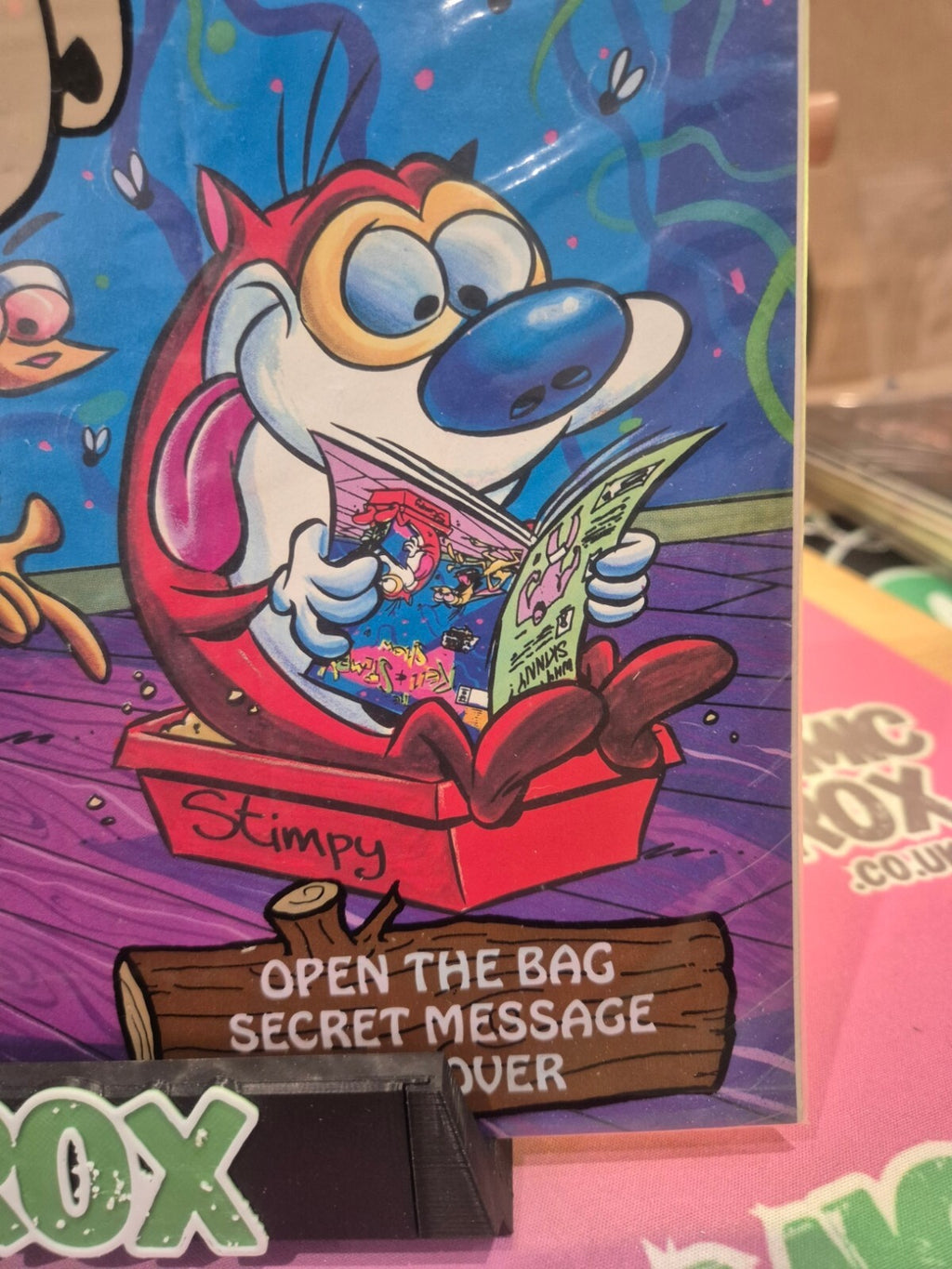 Ren & Stimpy Show #1, 1992, Still Sealed in Polybag with Air Freshener VF/NM+