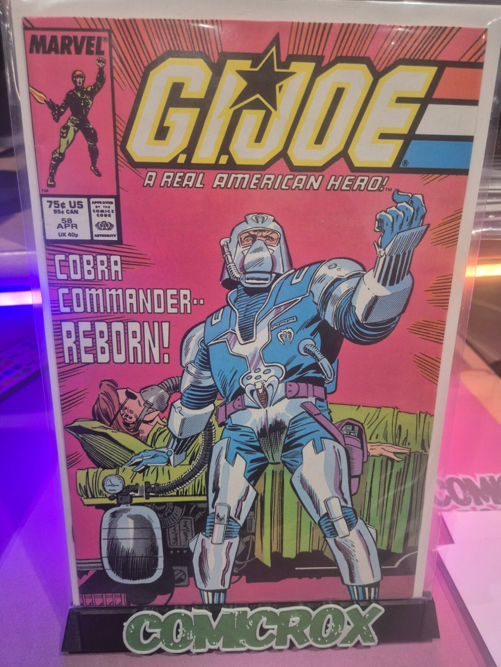 G.I. Joe Set, 1987, #56/57/58/59, All High Grade, Key Issues