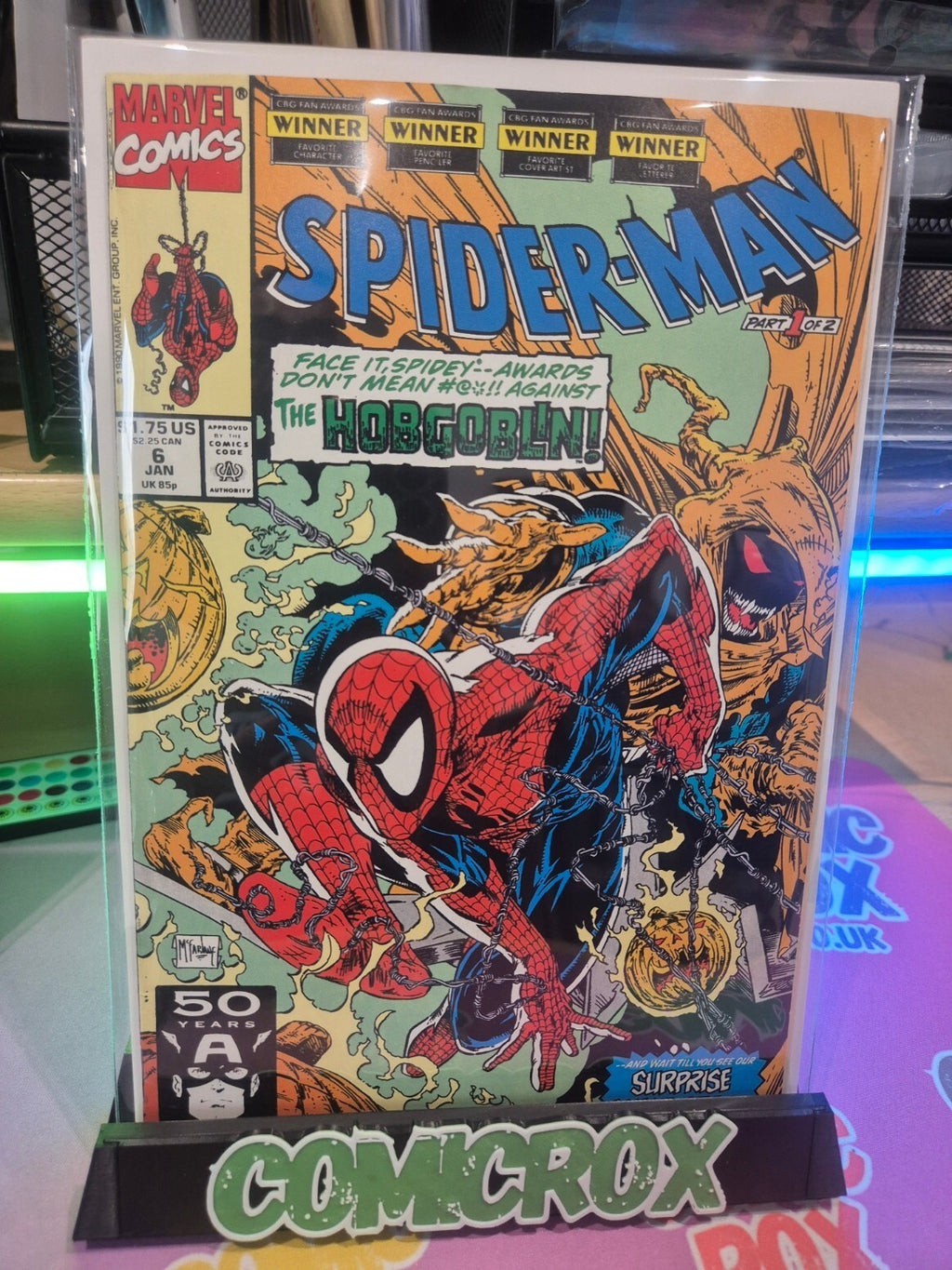 Spider-Man #6, 1990, Todd Mcfarlane Art & Story, NM/M 9.8