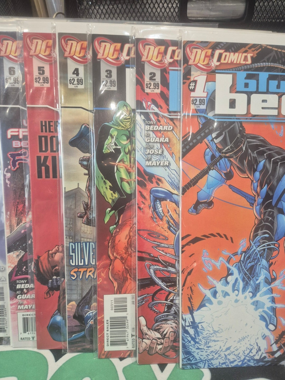 Blue Beetle New 52, Complete Run Issues 1 to 12, DC, Tyler Kirkham, NM