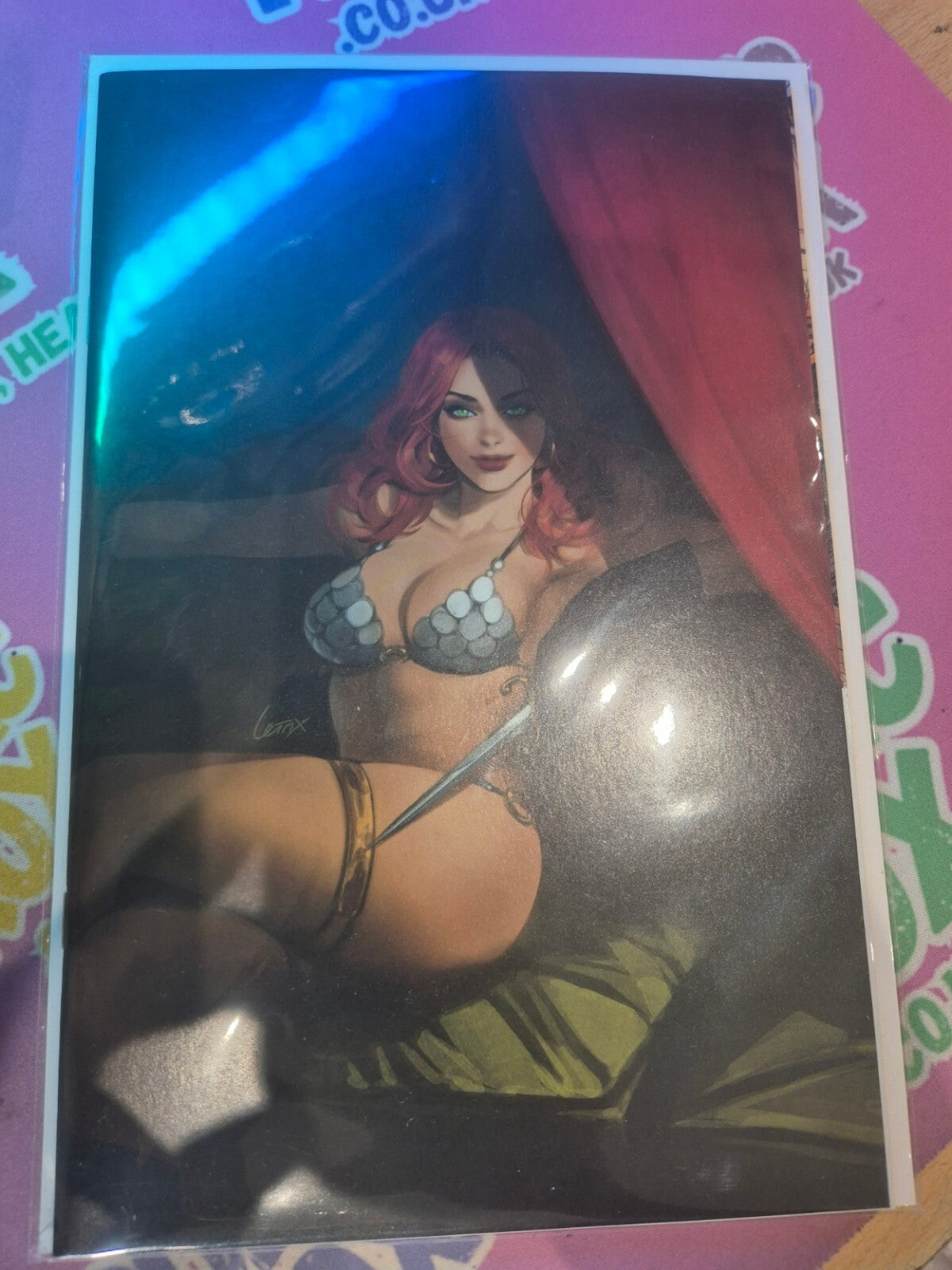 Red Sonja Noir: The Plunder & The Princess #1, Leirix Li 1:15 Incentive Virgin