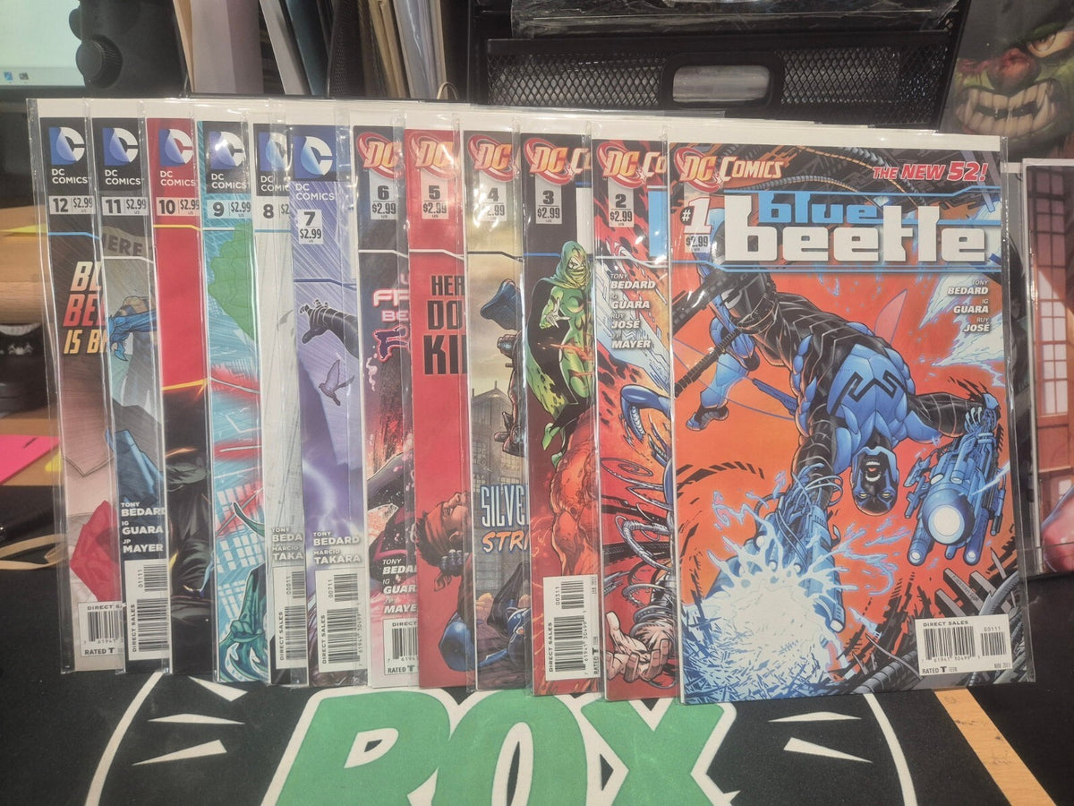 Blue Beetle New 52, Complete Run Issues 1 to 12, DC, Tyler Kirkham, NM