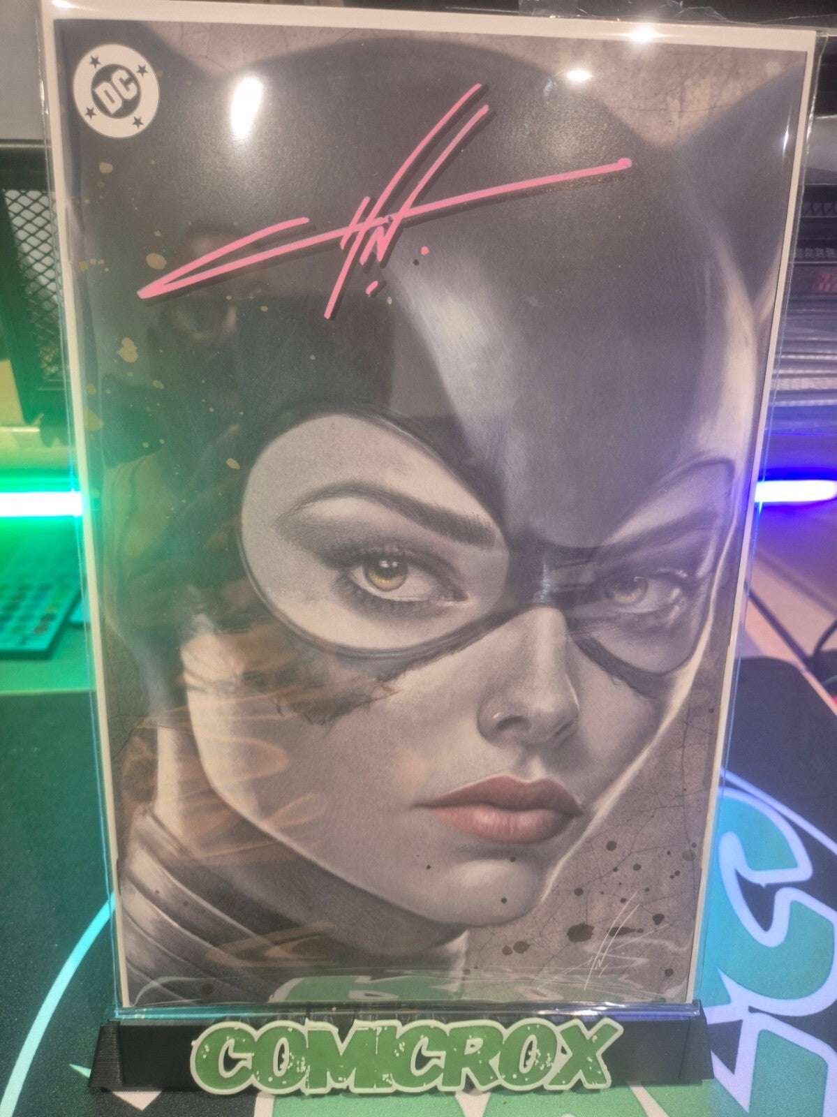 Catwoman #71, 2025, SIGNED Carla Cohen Sketch Variant Ltd. 1500, COA