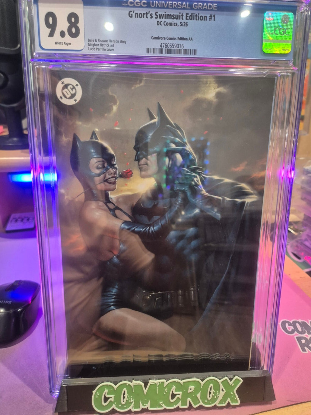 G'nort's Illustrated Swimsuit Edition #1, CGC 9.8, Parrillo Ltd 800