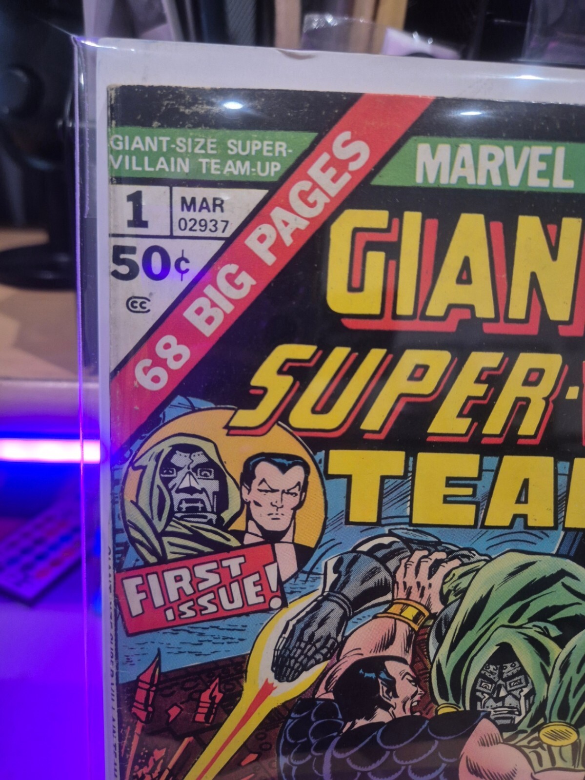 Giant-Size Super-Villain Team-Up #1, 1975, High Grade VF/VF+