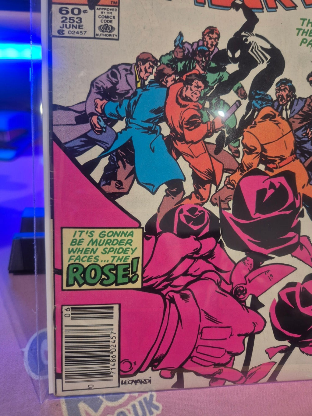 Amazing Spider-Man #253, 1984, Newsstand, 1st App The Rose (Richard Fisk) VF
