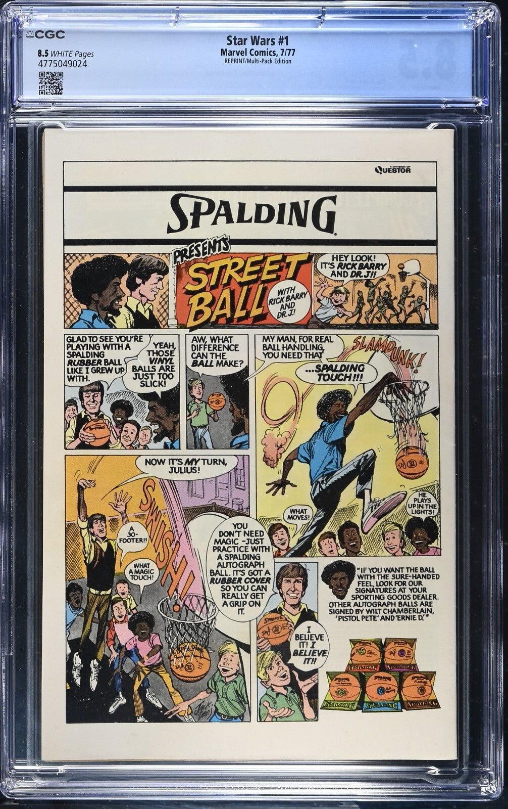 Star Wars #1, CGC 8.5, 1977 Whitman