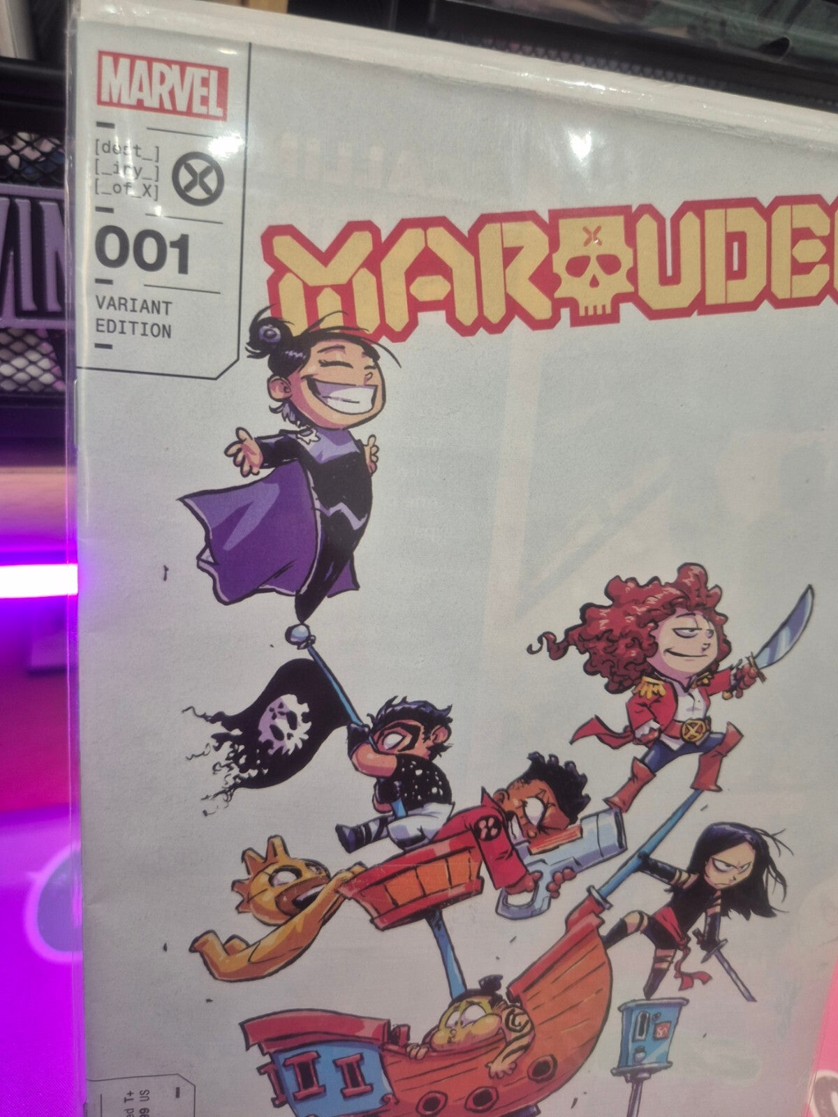 Marauders #1, 2022, Skottie Young Variant, VF/NM