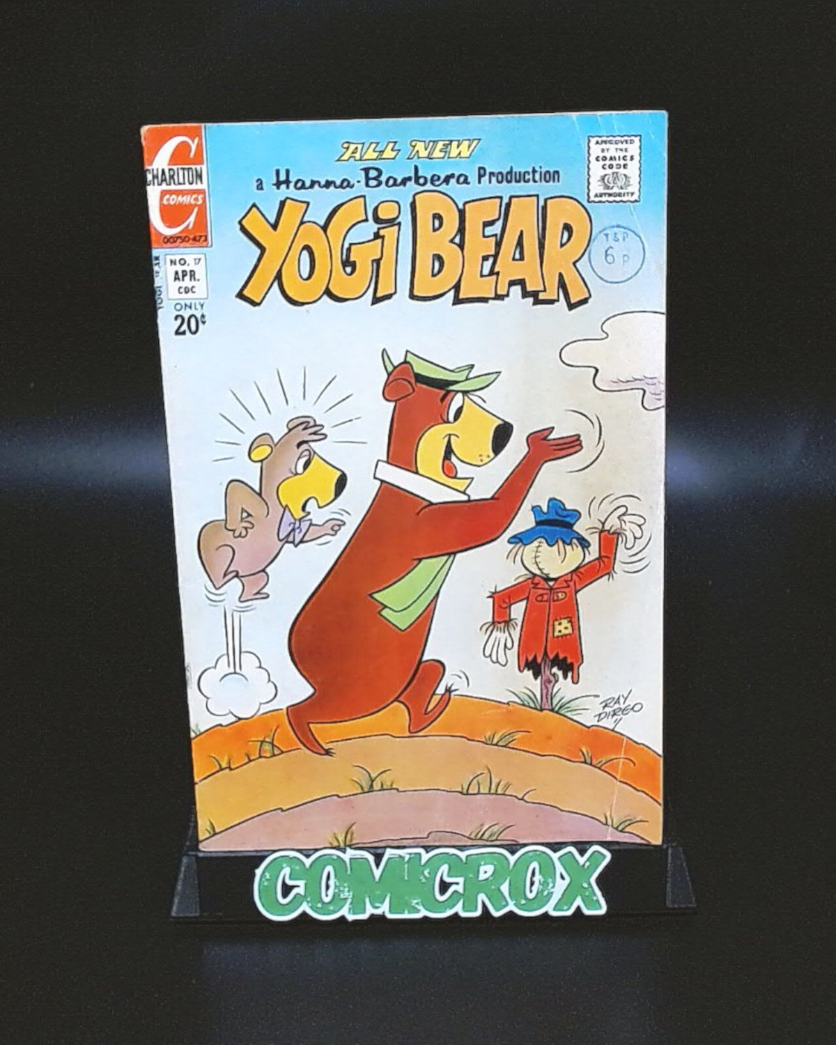 Yogi Bear #17, 1973, Charlton, Lovely Example, FN+ or Higher